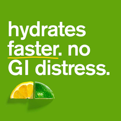 Hydration Powder | Sport Drink Mix | Electrolytes Powder for Exercise, Endurance, and Performance | Lemon + Lime | 60 Servings | Non-Gmo, Vegan, Kosher