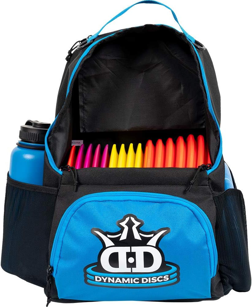 Cadet Disc Golf Bag - 17+ Discs Capacity - Beginner Disc Golf Accessories for Men - USA Business & Support - Includes Accessories Pouch & Water Bottle Holder - Lightweight & Durable